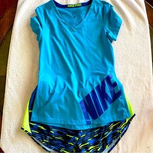 Nike Outfit Short Set Size Large.